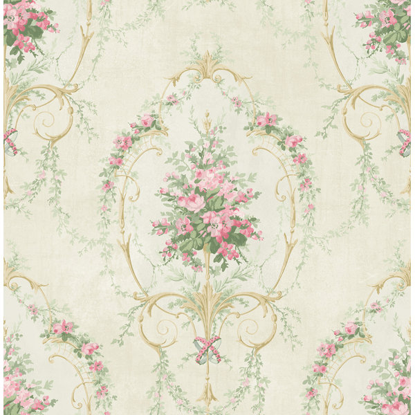 Astoria Grand Tinoco Floral Wallpaper Wayfair Canada